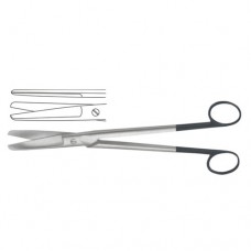 Sims-Siebold Gynecological Scissor Straight Stainless Steel, 24.5 cm - 9 3/4"