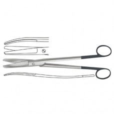Sims-Siebold Gynecological Scissor Curved Stainless Steel, 24.5 cm - 9 3/4"
