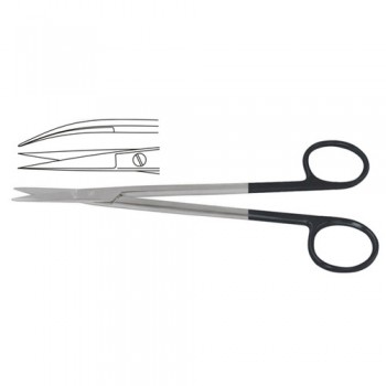 Kelly Dissecting Scissor / Opreating Scissor Curved Stainless Steel, 16 cm - 6 1/4"