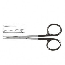 Strabismus Scissor Straight Stainless Steel, 11.5 cm - 4 1/2"