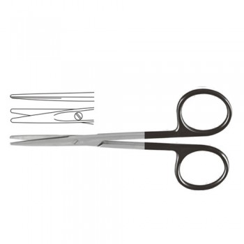 Strabismus Scissor Straight Stainless Steel, 11.5 cm - 4 1/2"